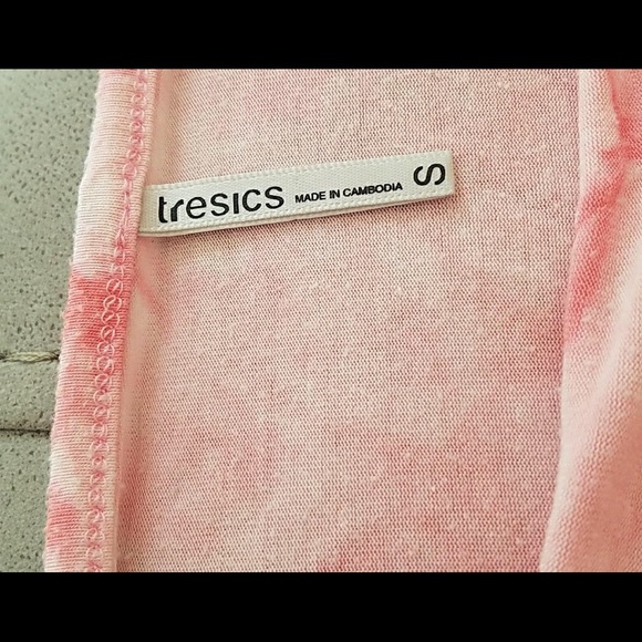 Pink Tye Dye Romper WITH Pockets - Picture 4 of 4